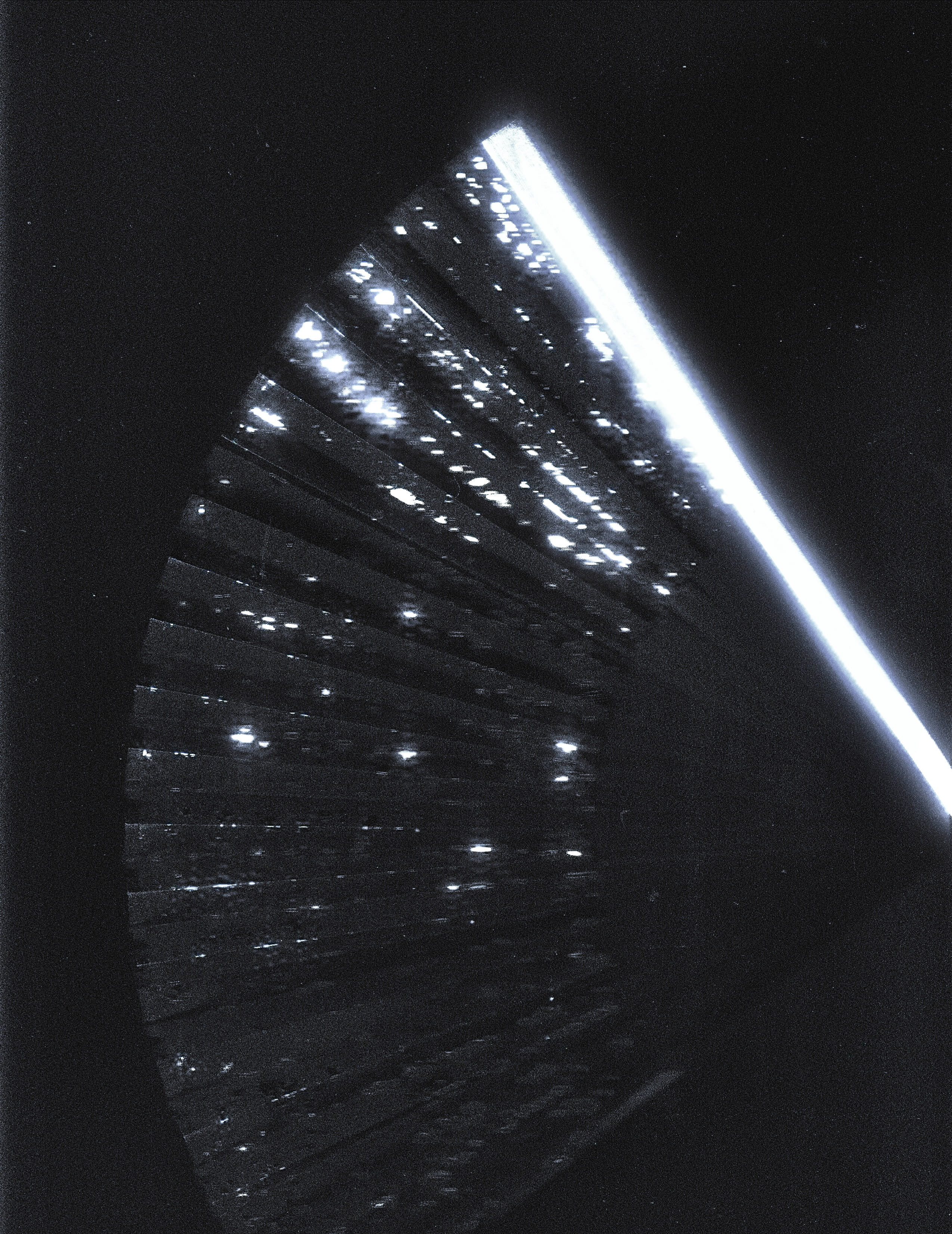 flow — liquid interference, slats and light